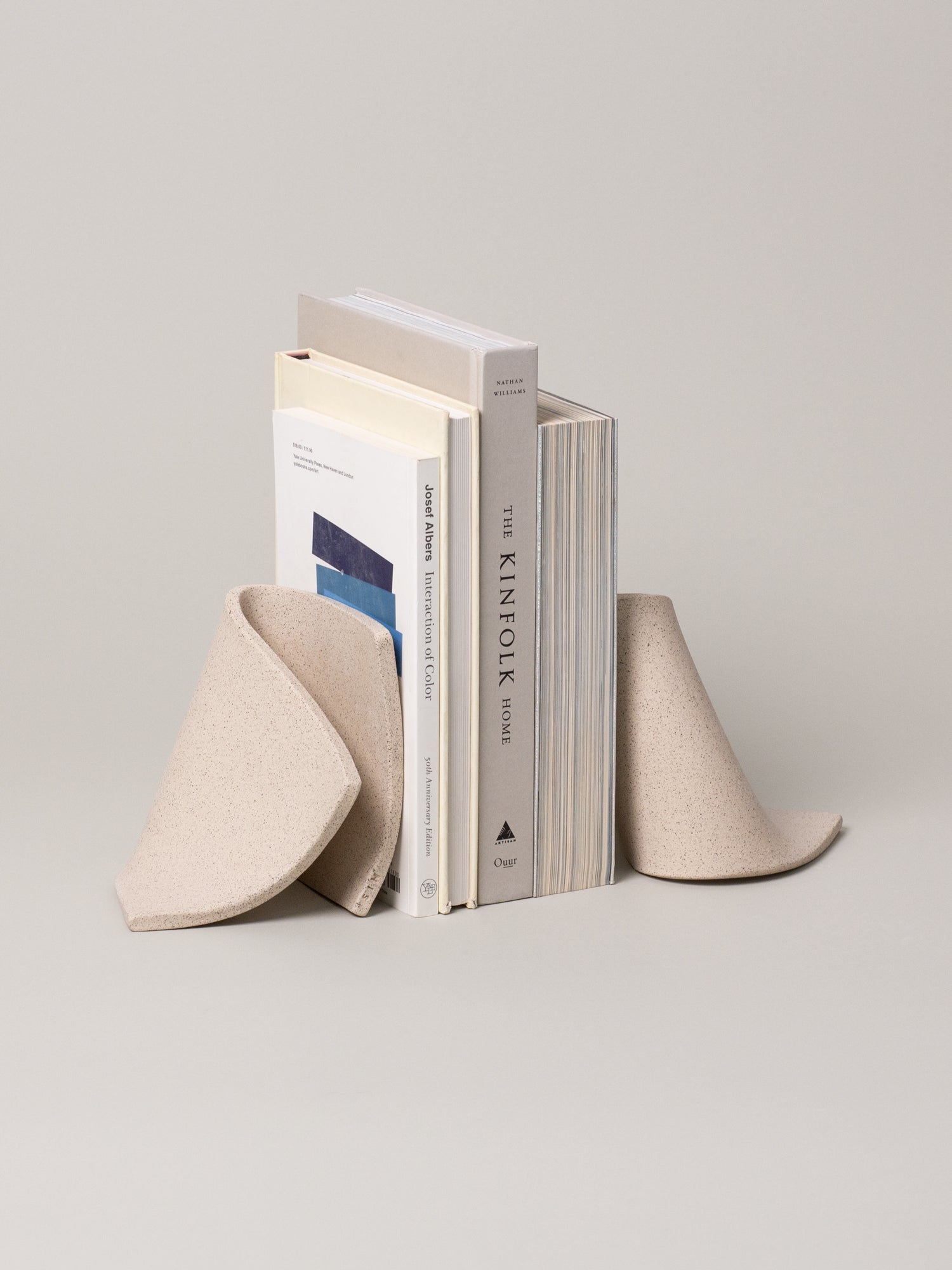 Serra Bookends (1 Pair), Sand