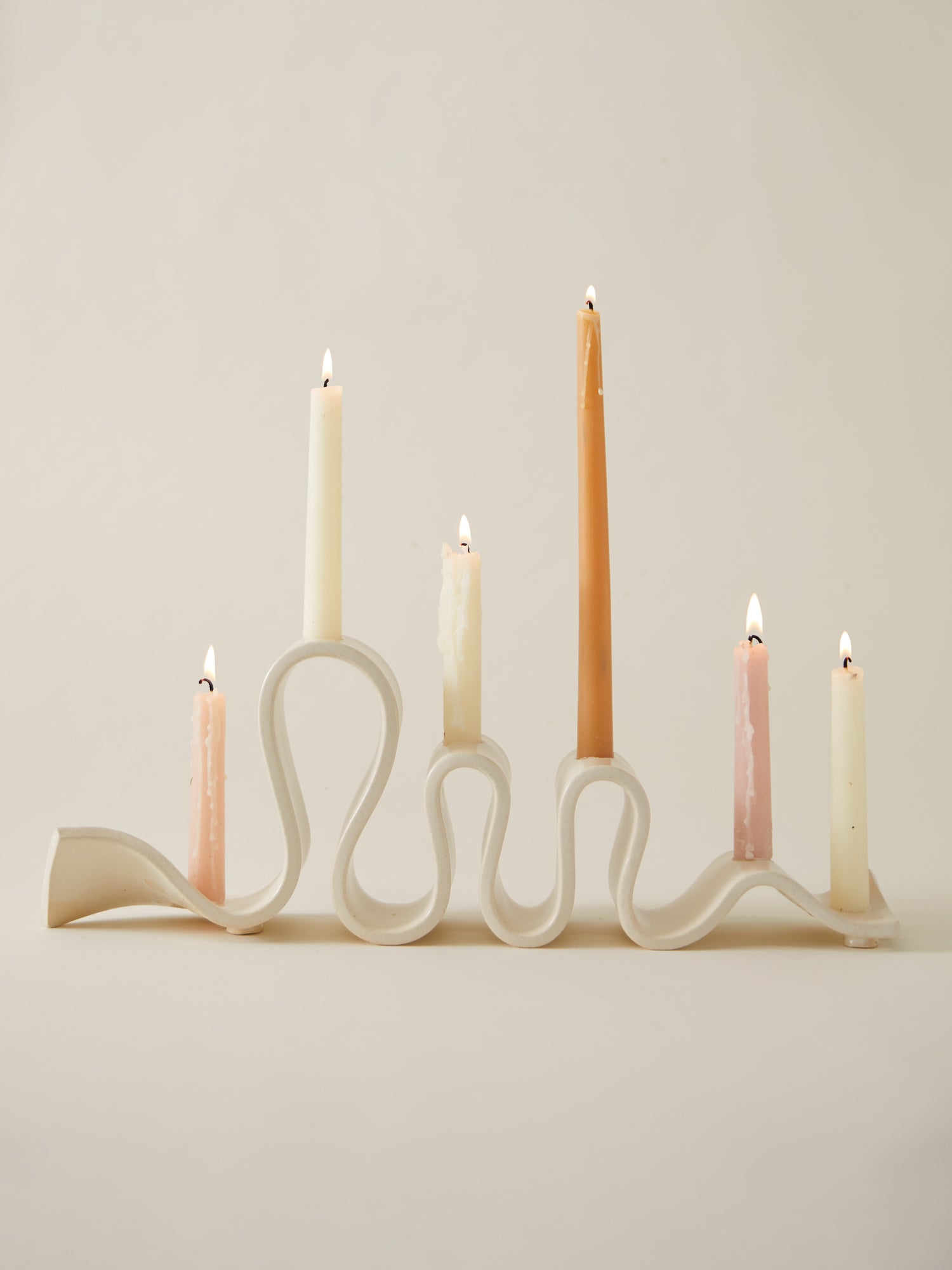 Weylyn Candelabra, Cream