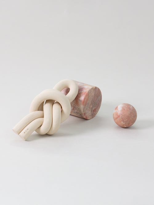 XL Overhand Knot, Bone