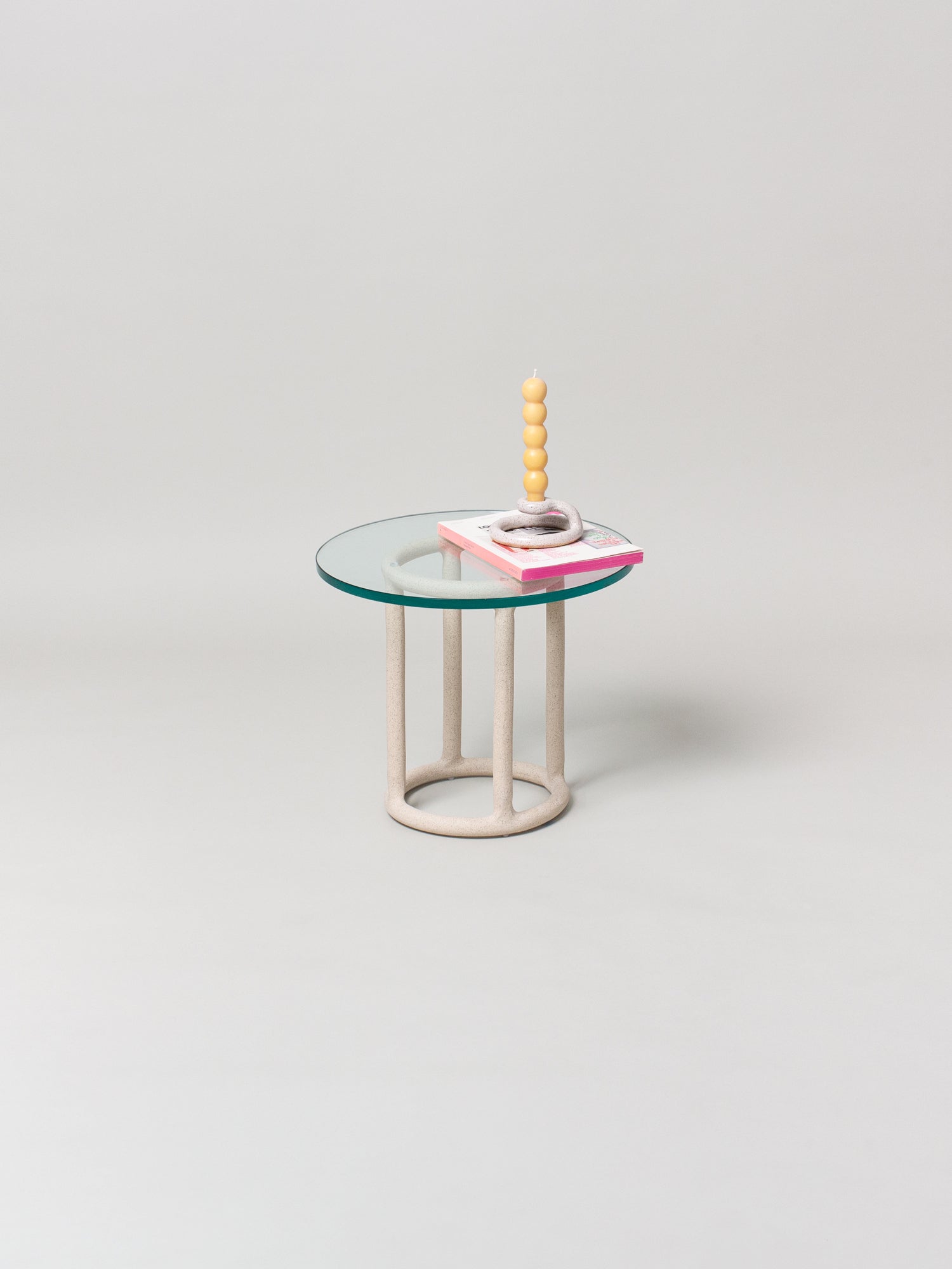 Doric Accent Table Short, Sand