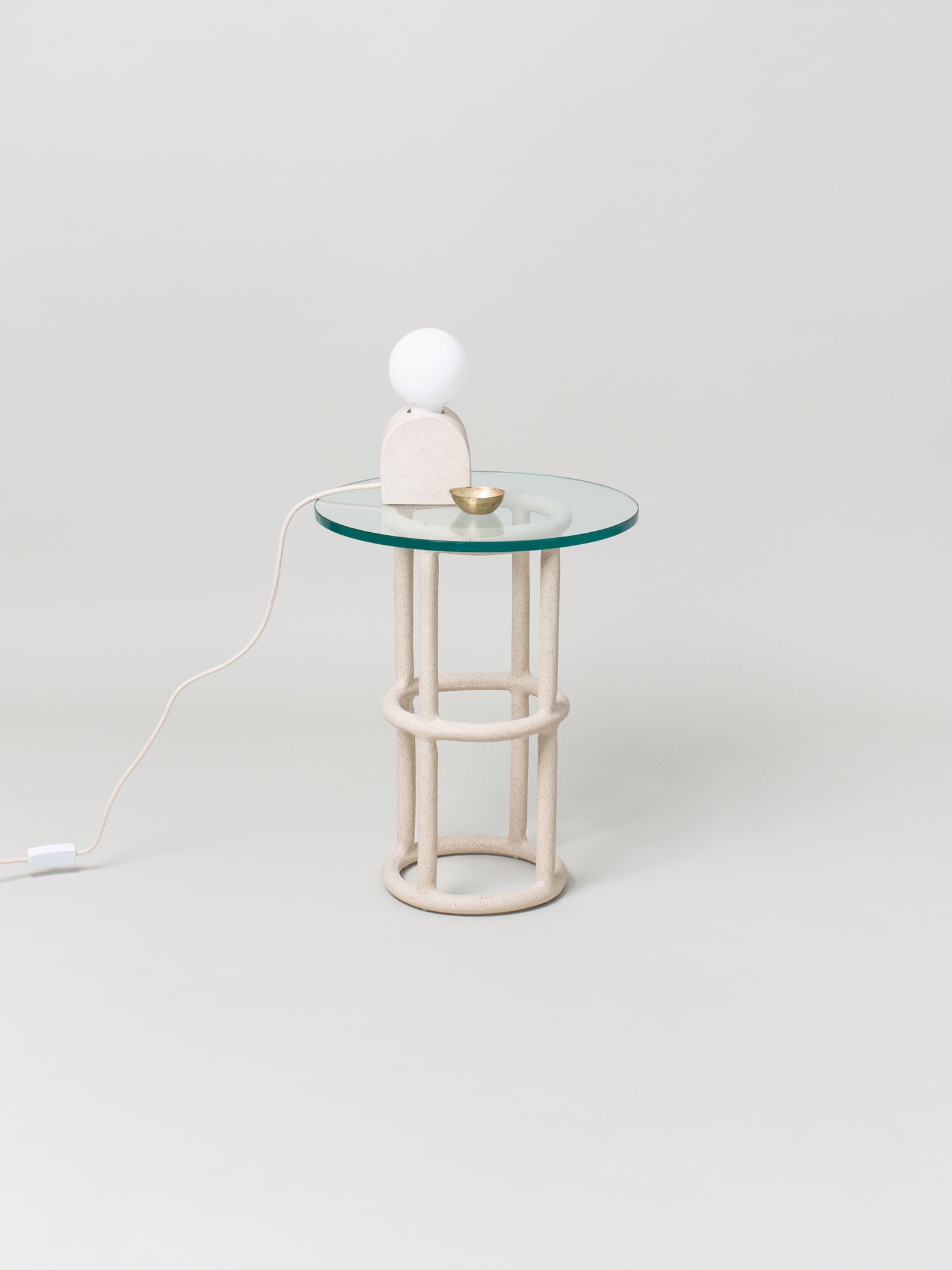 Doric Accent Table Tall, Sand