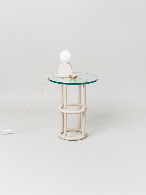 Doric Accent Table Tall, Sand