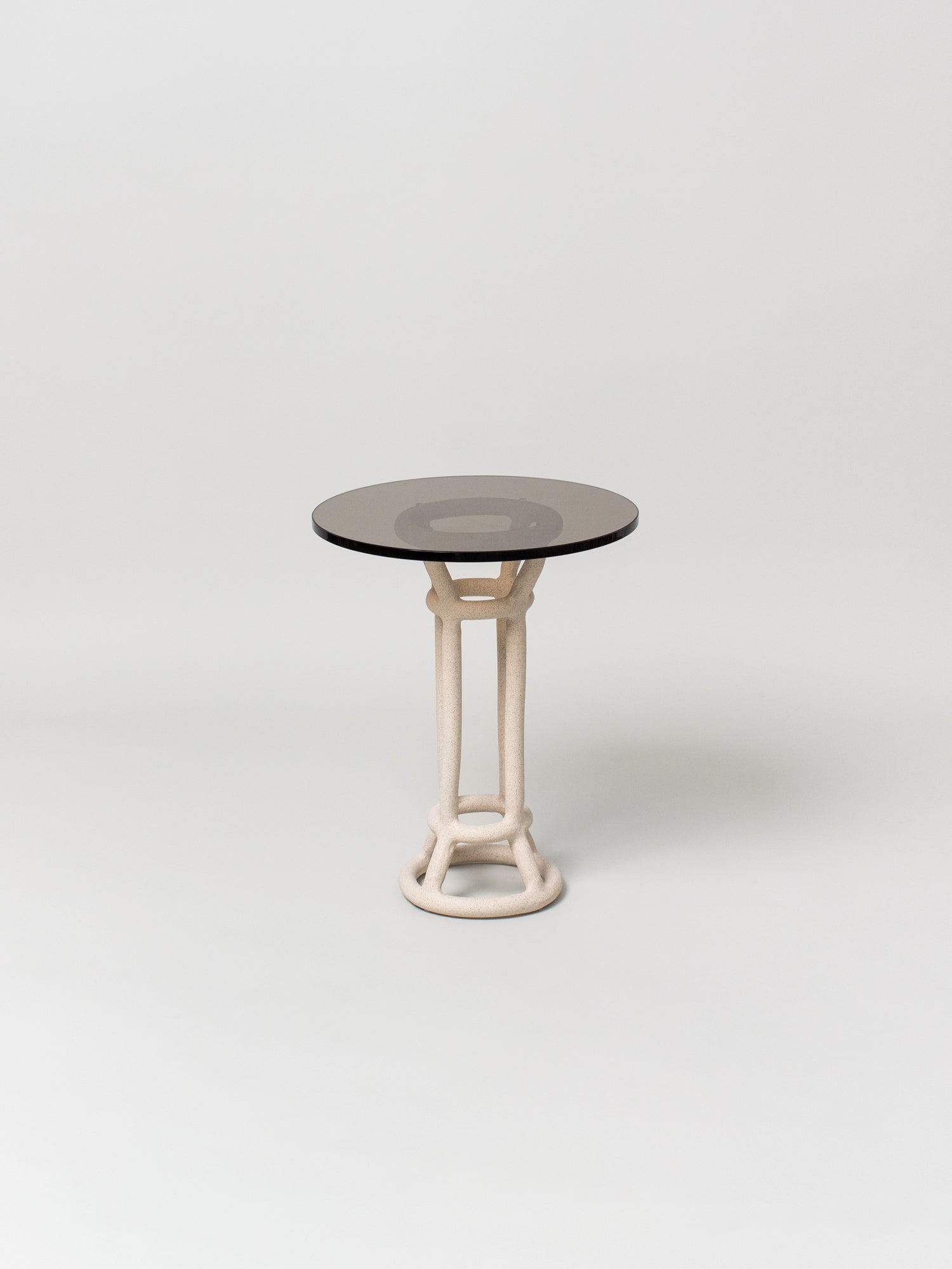 Turret Accent Table Tall, Sand