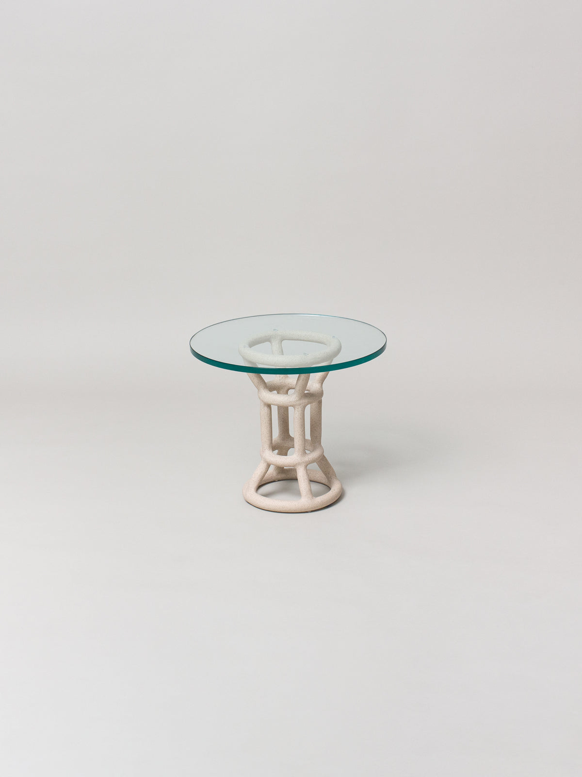 Turret Accent Table Short, Sand