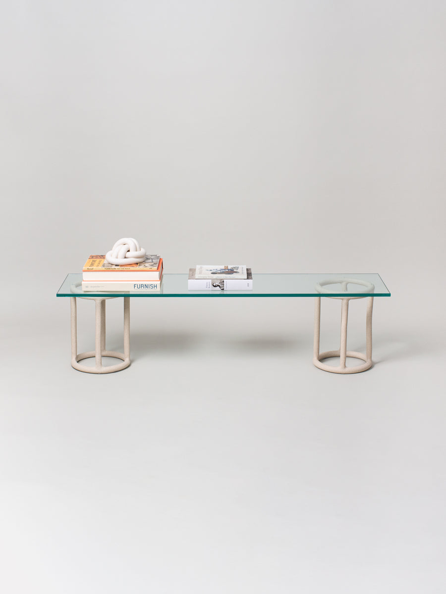 Doric Shelf Short, Sand: SIN ceramics - Handmade in Brooklyn – SIN