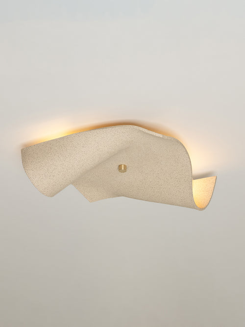 Shan Flush Mount, Sand