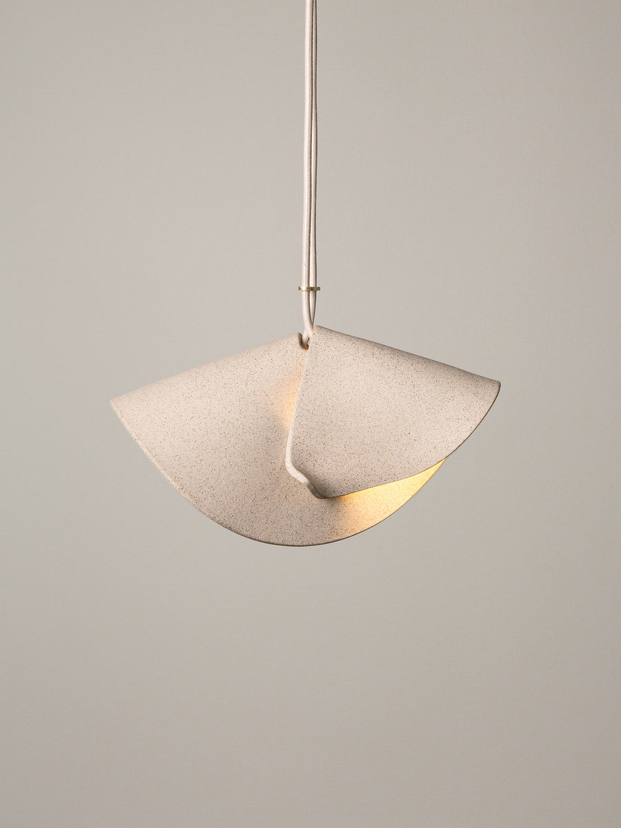 Shado Pendant, Sand: SIN ceramics & home goods - Handmade in