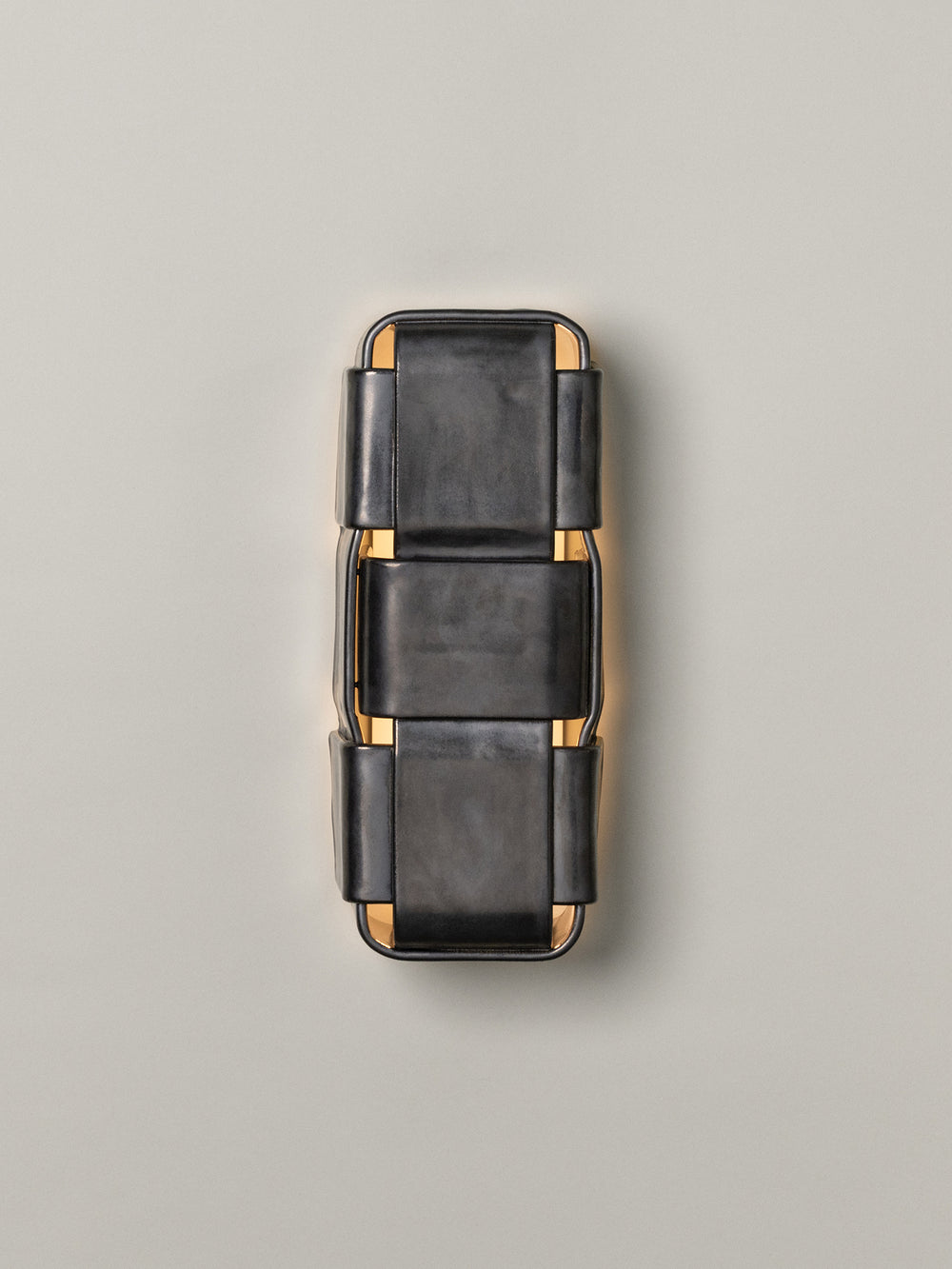 Stria 3 Sconce, Graphite