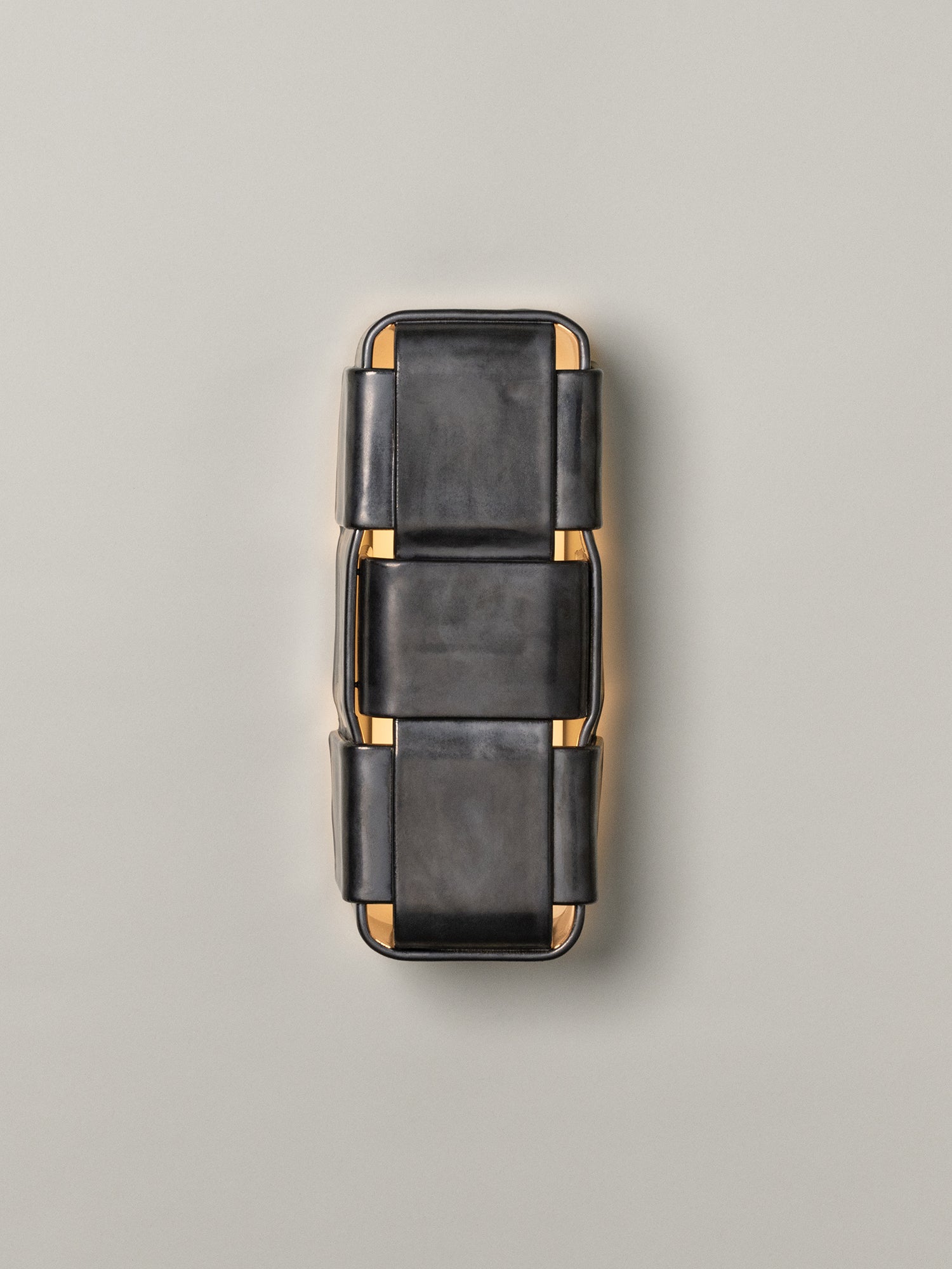 Stria 3 Sconce, Graphite