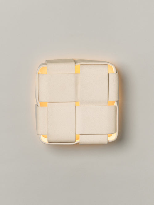 Stria 4 Sconce, Bone