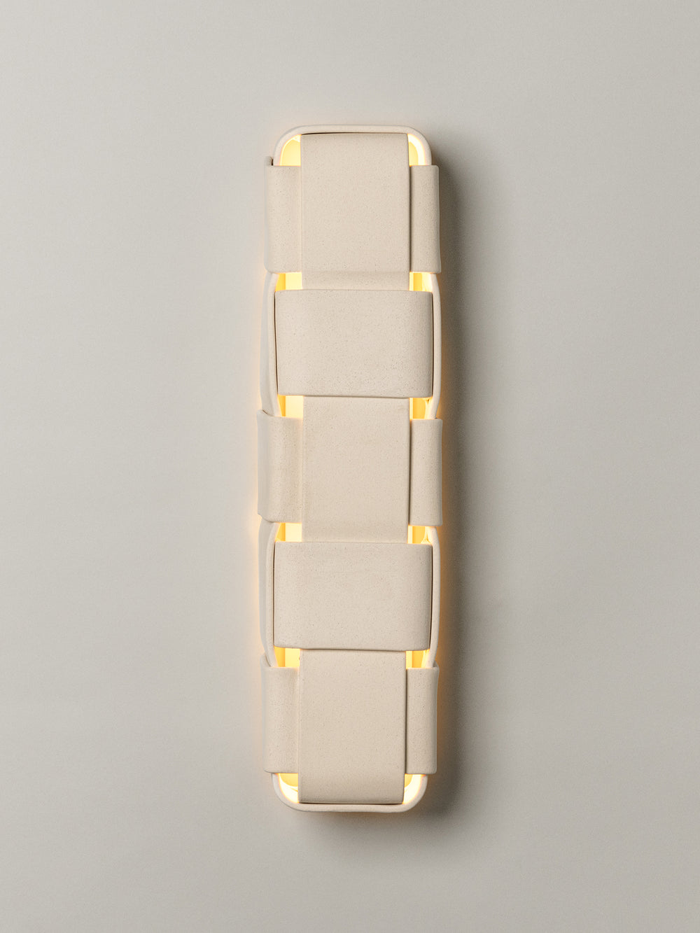 Stria 5 Sconce, Bone