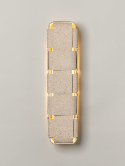 Stria 5 Sconce, Sand