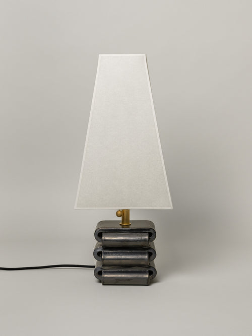 Gio Table Lamp, Graphite / 4 Shade Options