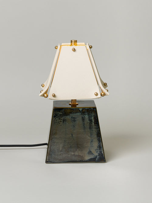 Osen Table Lamp Short, Obsidian / 2 Shade Options