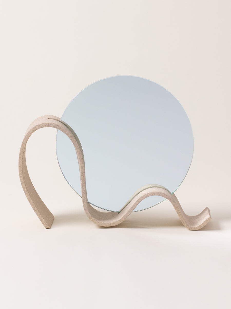 Wavee Table Mirror: SIN ceramics & home goods - Made in