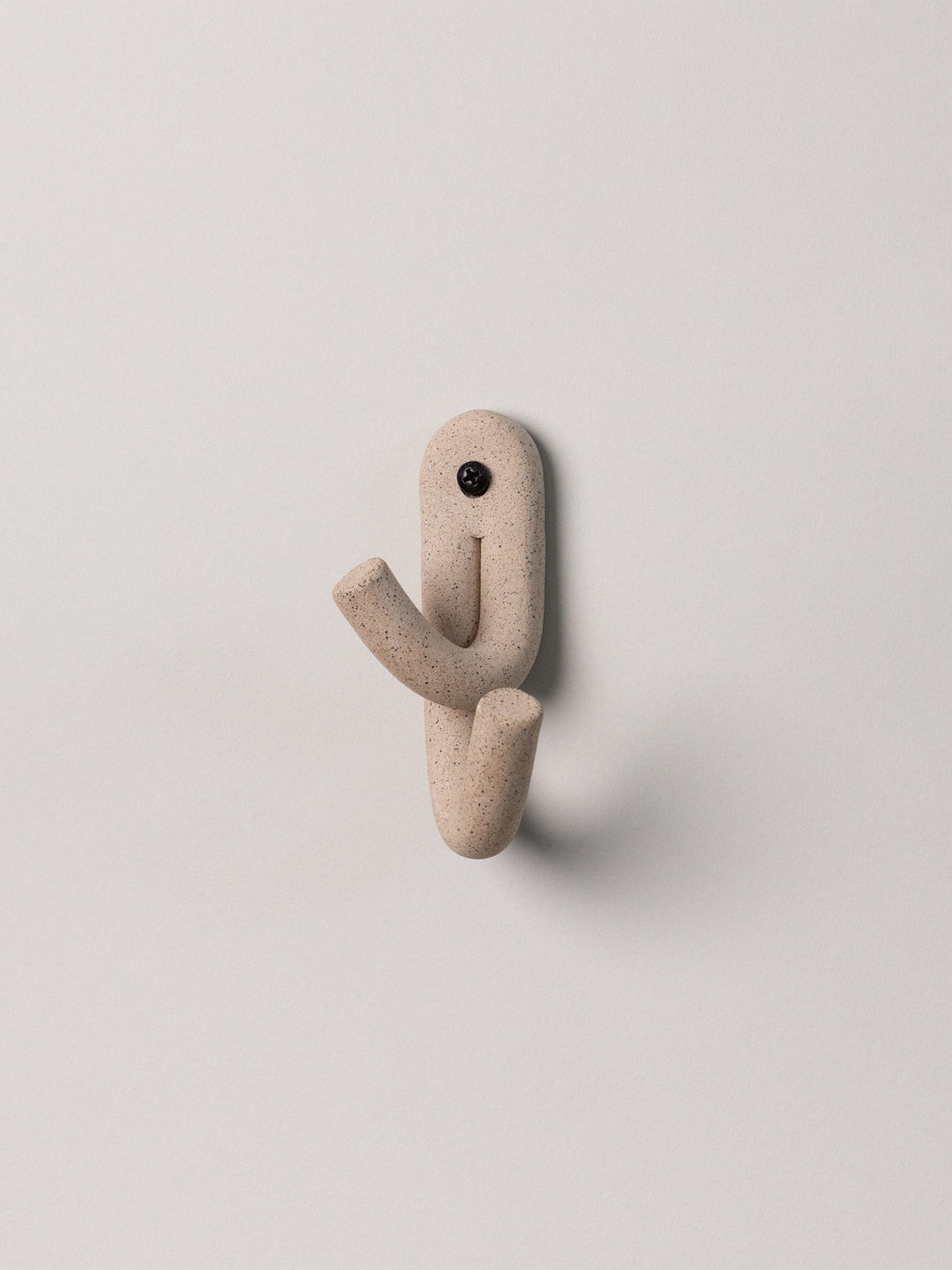 Leggy Crossed Wall Hook, Sand