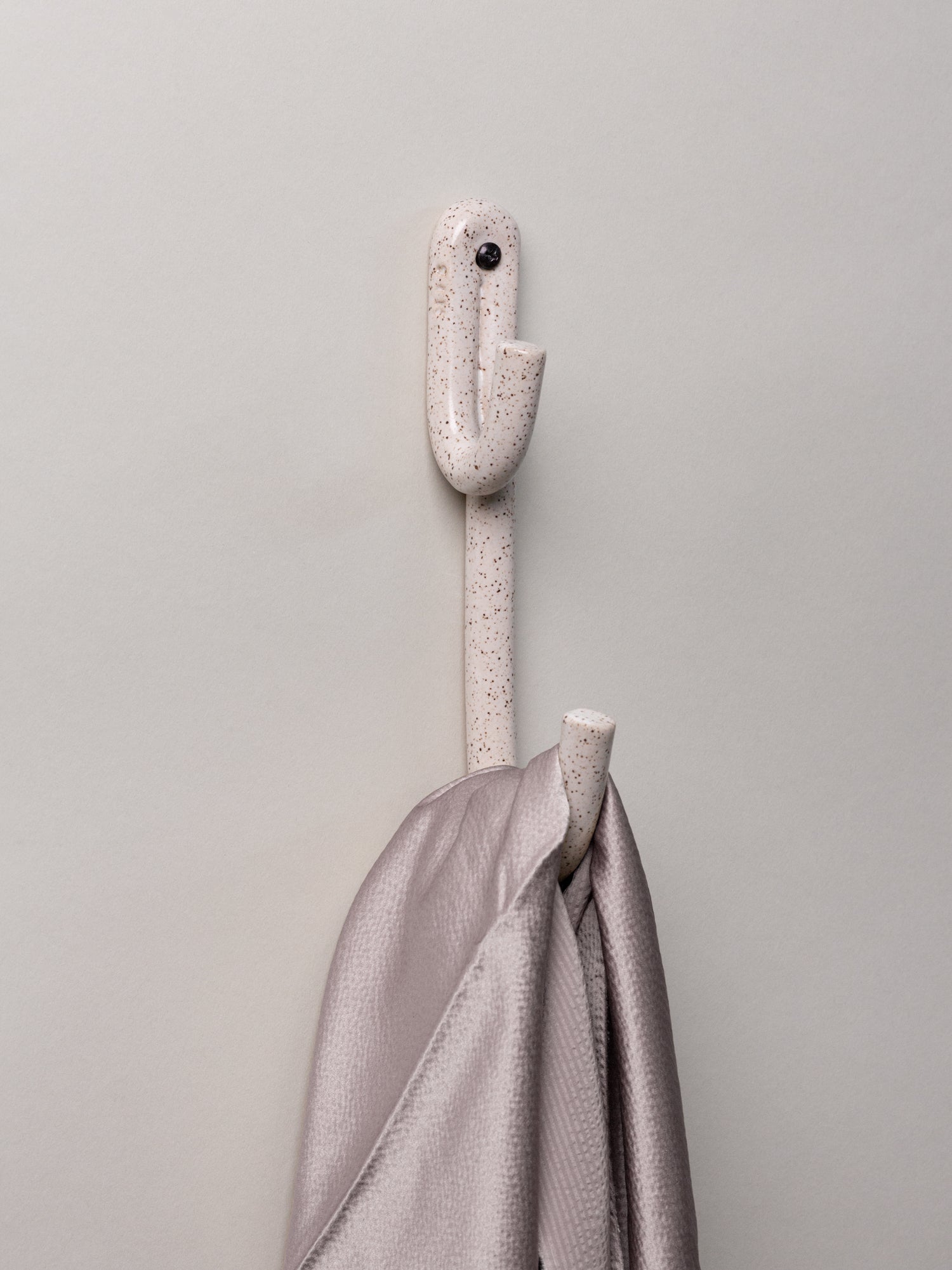 Leggy Long Wall Hook, Pebble