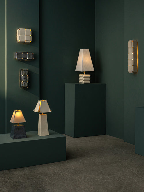 Stria 3 Sconce, Sand