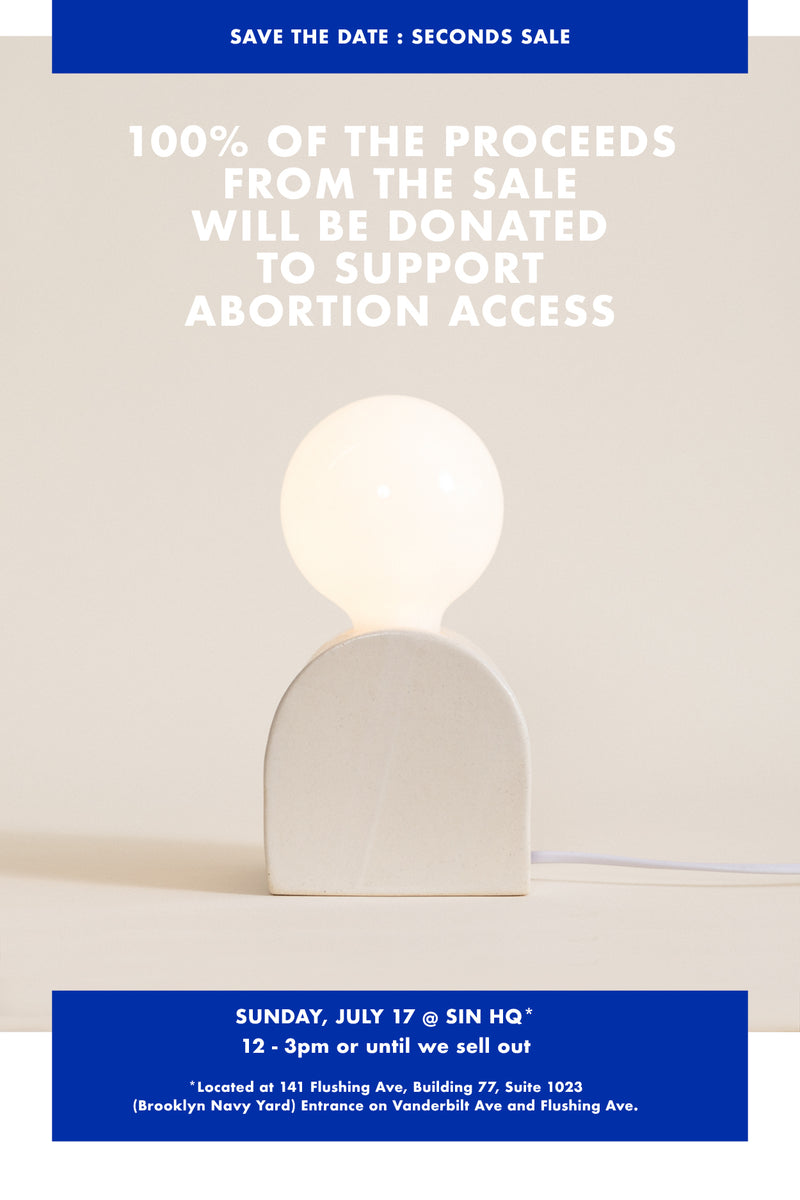 100% of sales will be donated to support abortion access