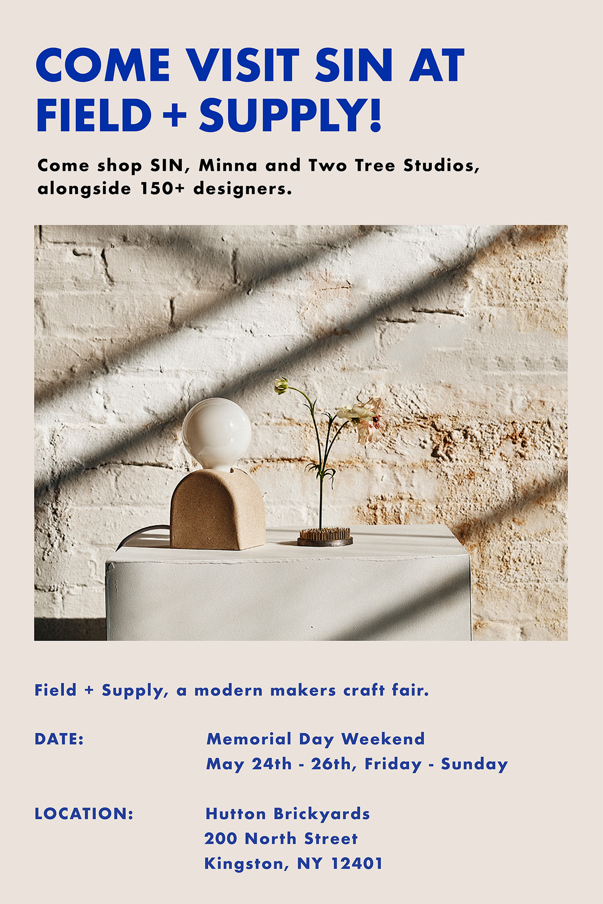 Field + Supply, Memorial Day Weekend Event!
