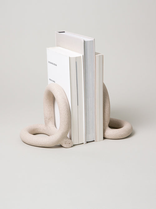 *OOPS* Bacchus Bookends, Sand (1 Pair)