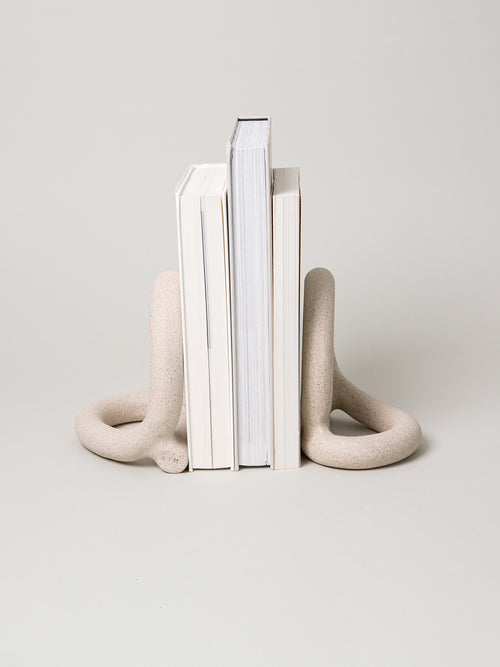 *OOPS* Bacchus Bookends, Sand (1 Pair)