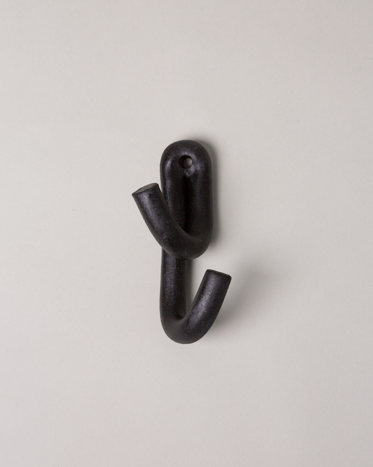 *OOPS* Leggy Crossed Wall Hook, Black