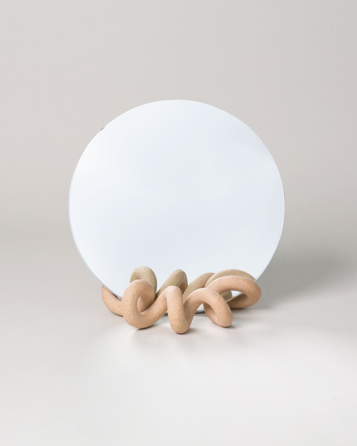 *OOPS* Curlee Table Mirror, Speckled