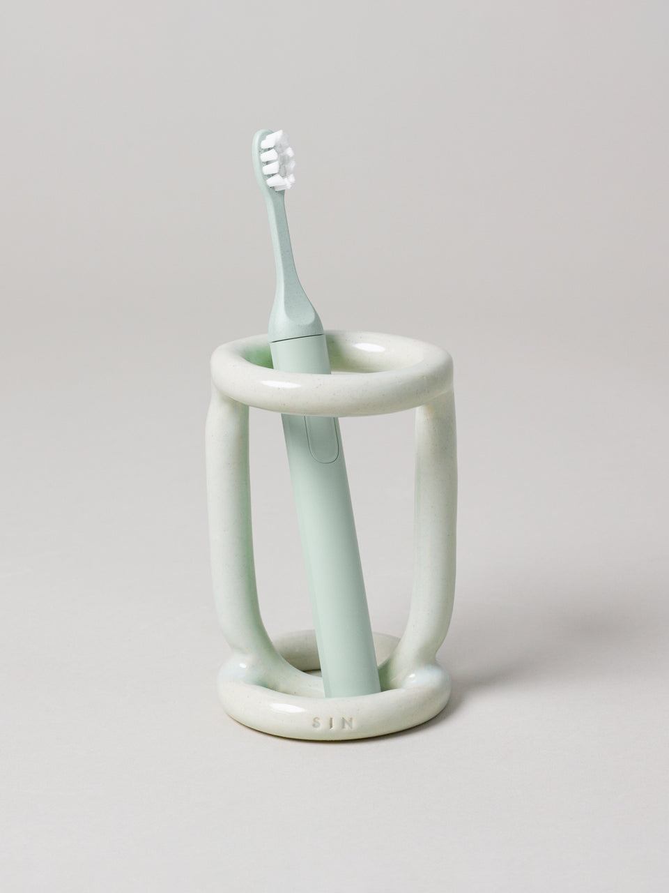 Buoy Toothbrush Holder, Soft Celadon