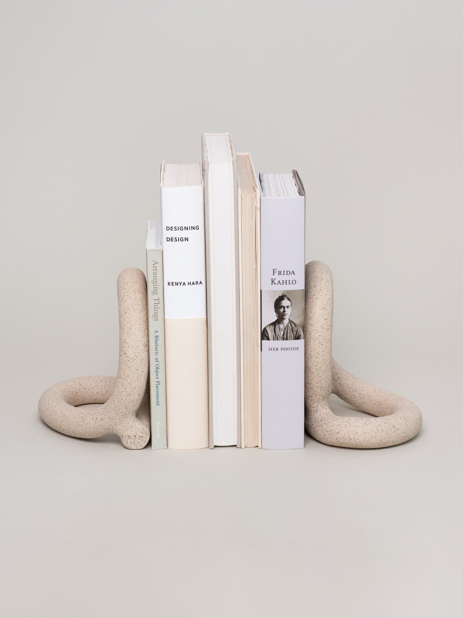 Bacchus Bookends (1 Pair), Sand – SIN