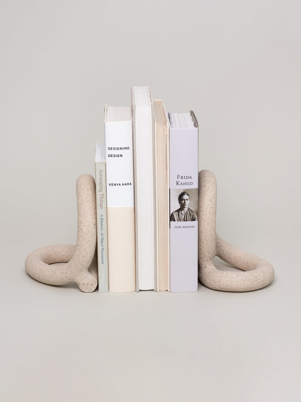 Bacchus Bookends (1 Pair), Sand