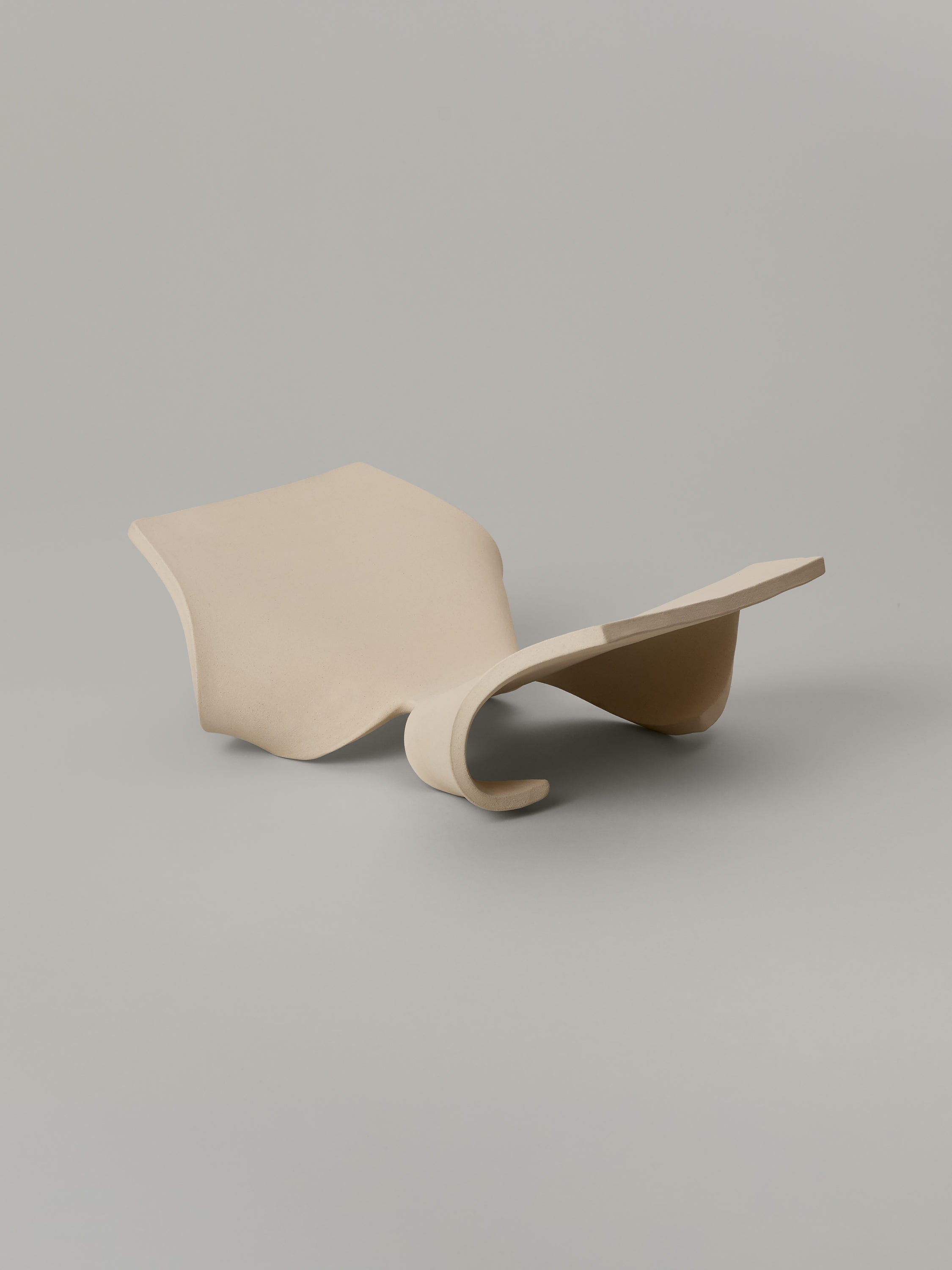Folio Book Pedestal in Bone