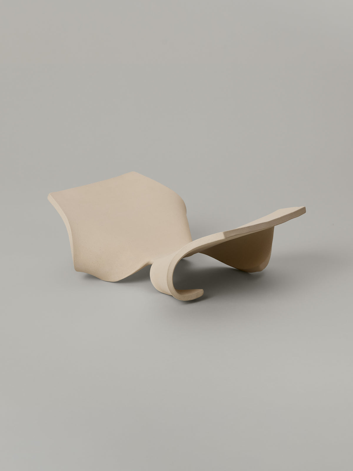 Folio Book Pedestal in Bone