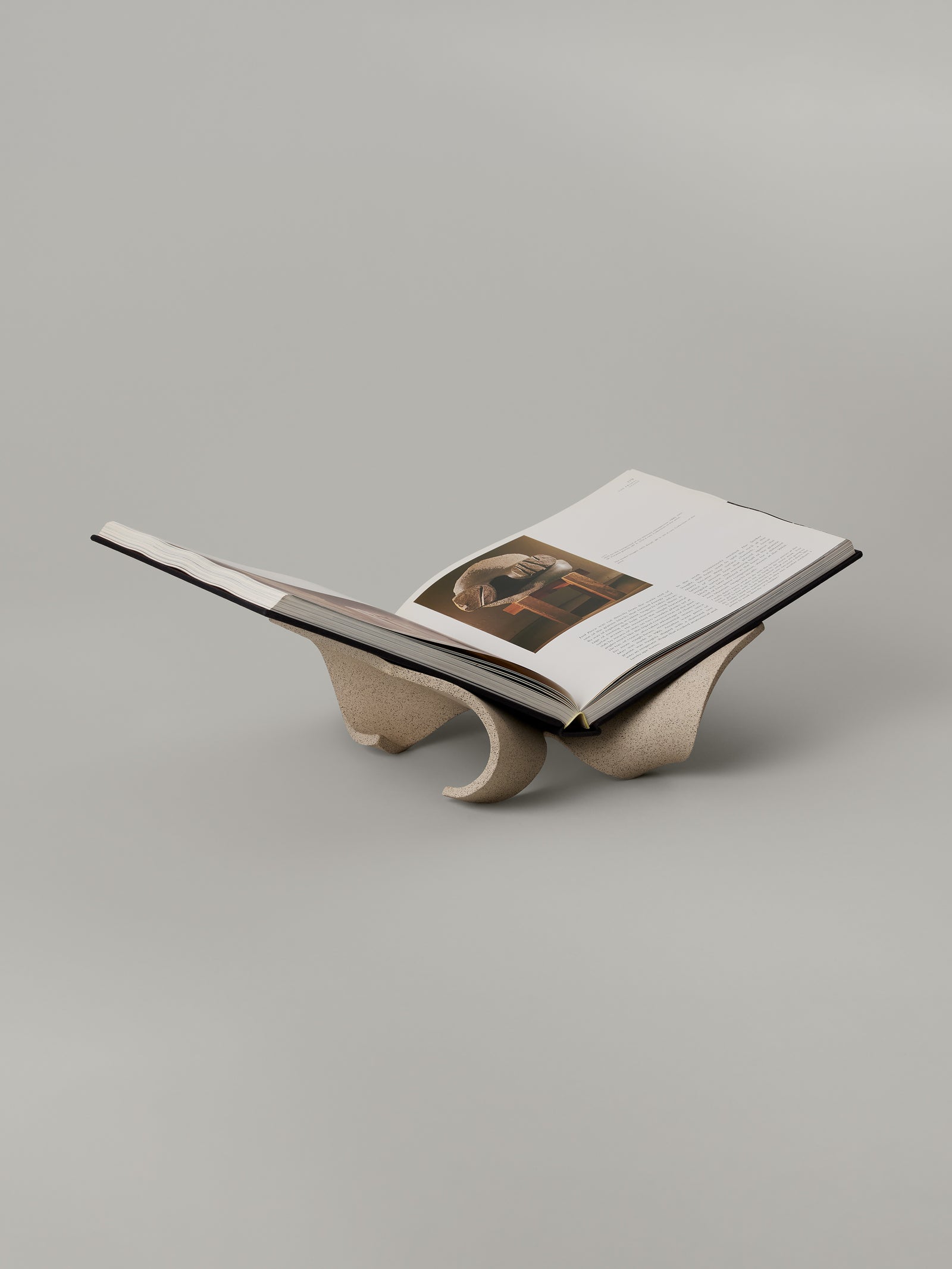 Folio Book Pedestal in Sand