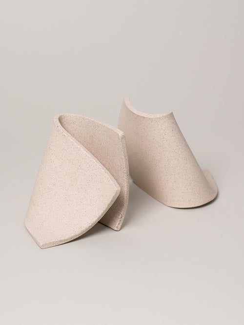 *OOPS* Serra Bookends, Sand (1 Pair)