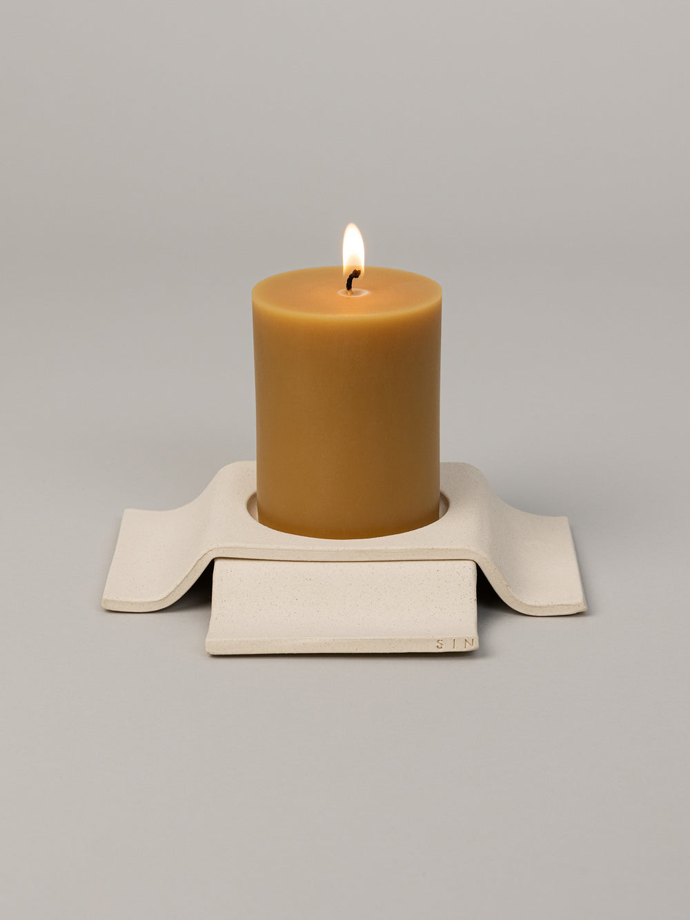 *OOPS* Noor Pillar Candle Holder, Small