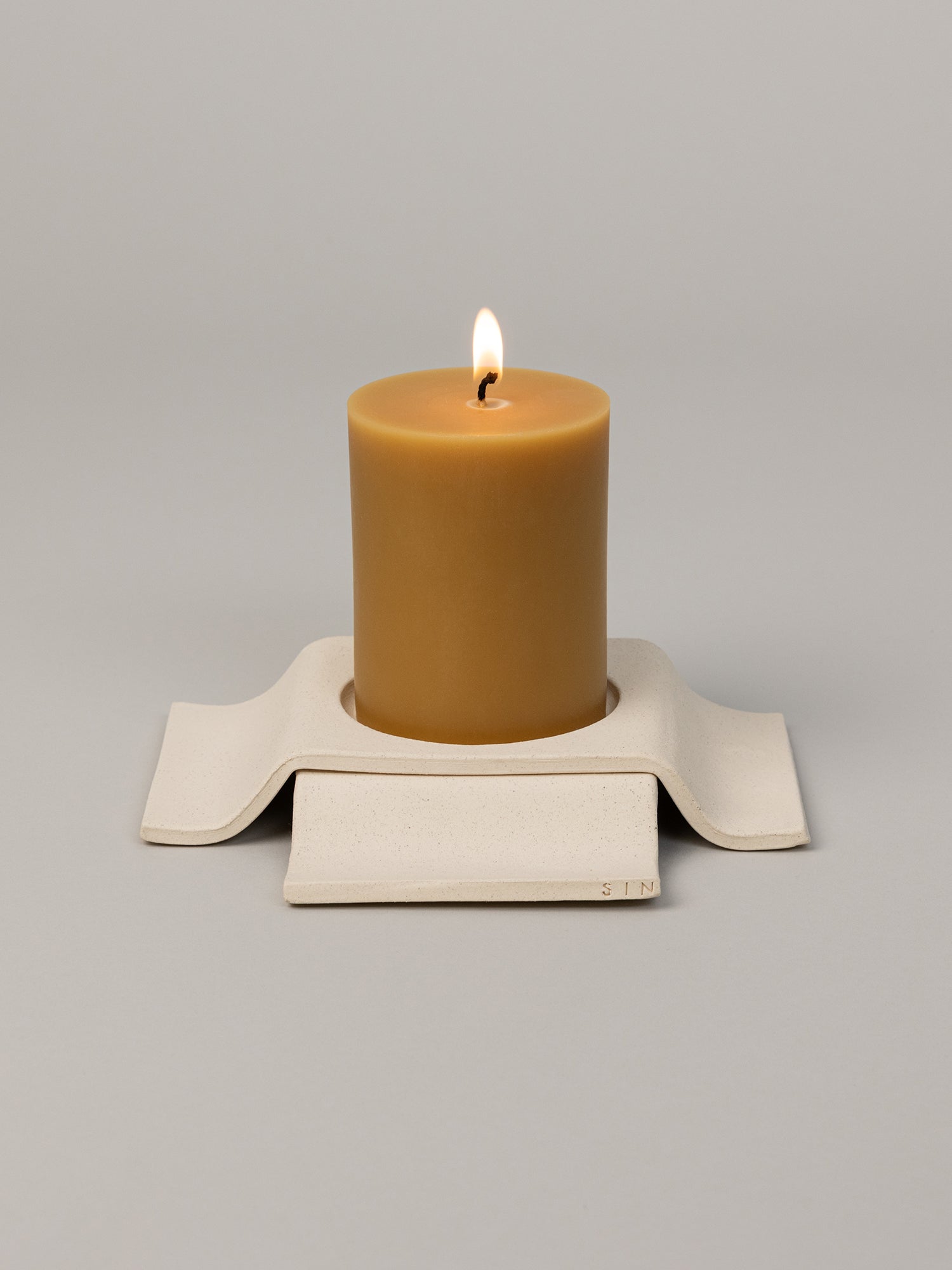 *OOPS* Noor Pillar Candle Holder, Small