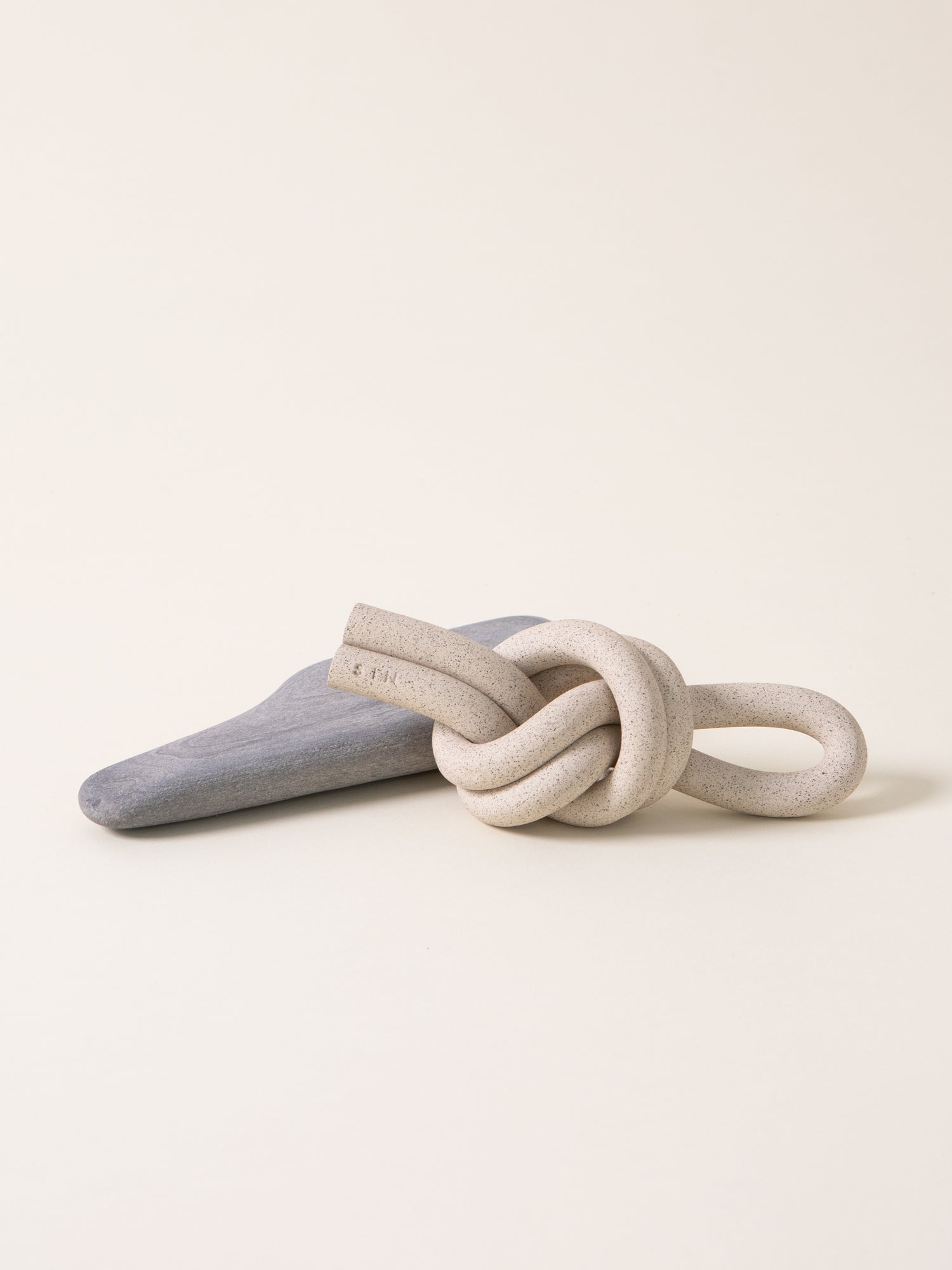 Overhand Knot, Sand: SIN ceramics & home goods - Handmade in