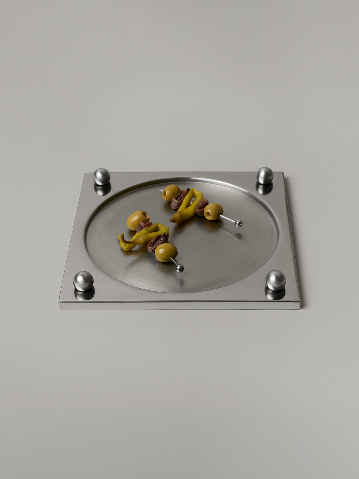 Gathering Tray, Stainless Steel