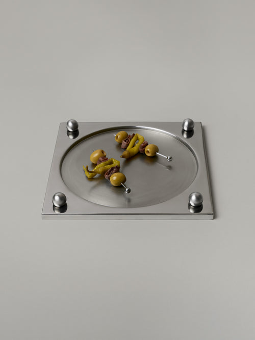 Gathering Tray, Stainless Steel