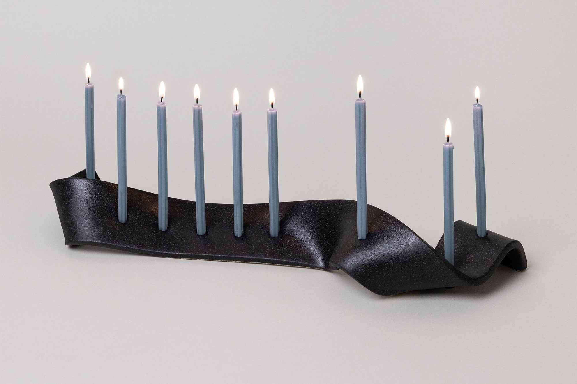 Swey Menorah, Black – SIN | Home Goods