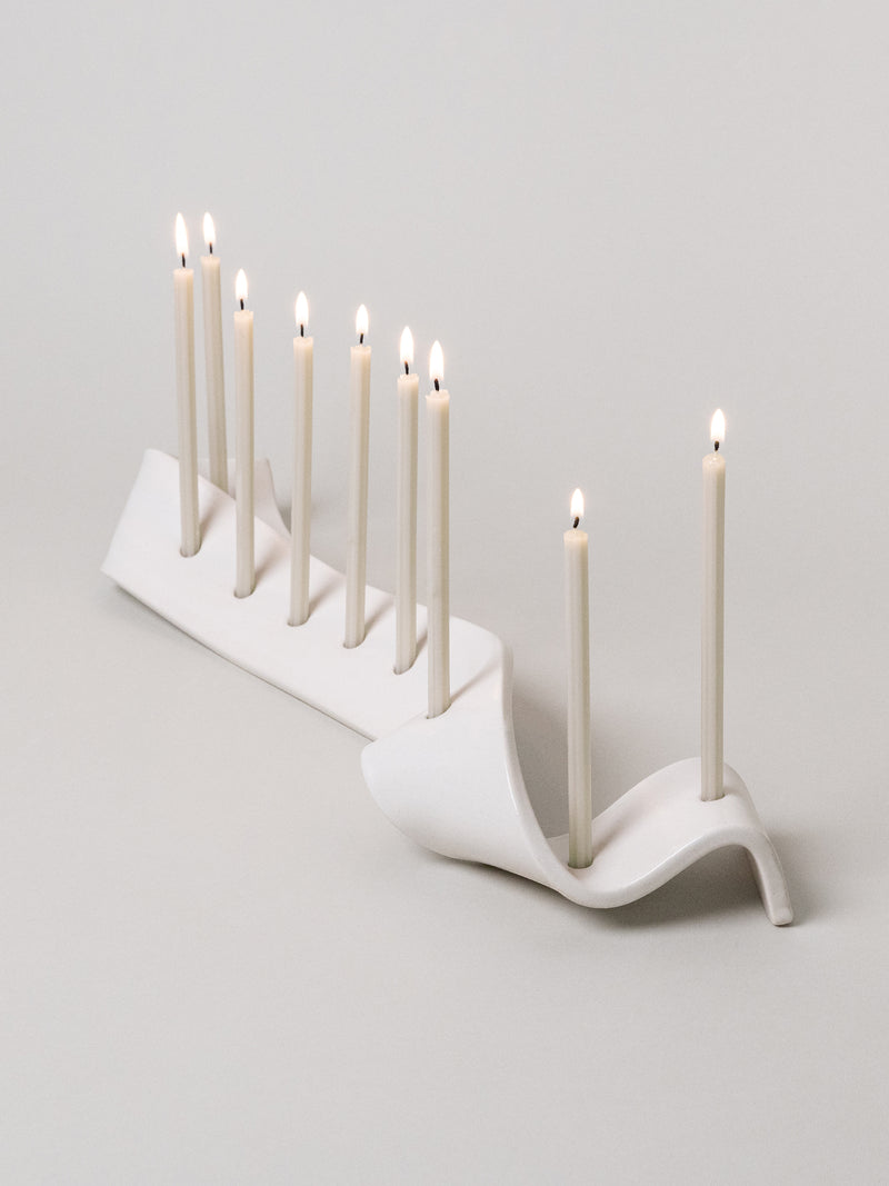 Swey Menorah, Cream – SIN | Home Goods