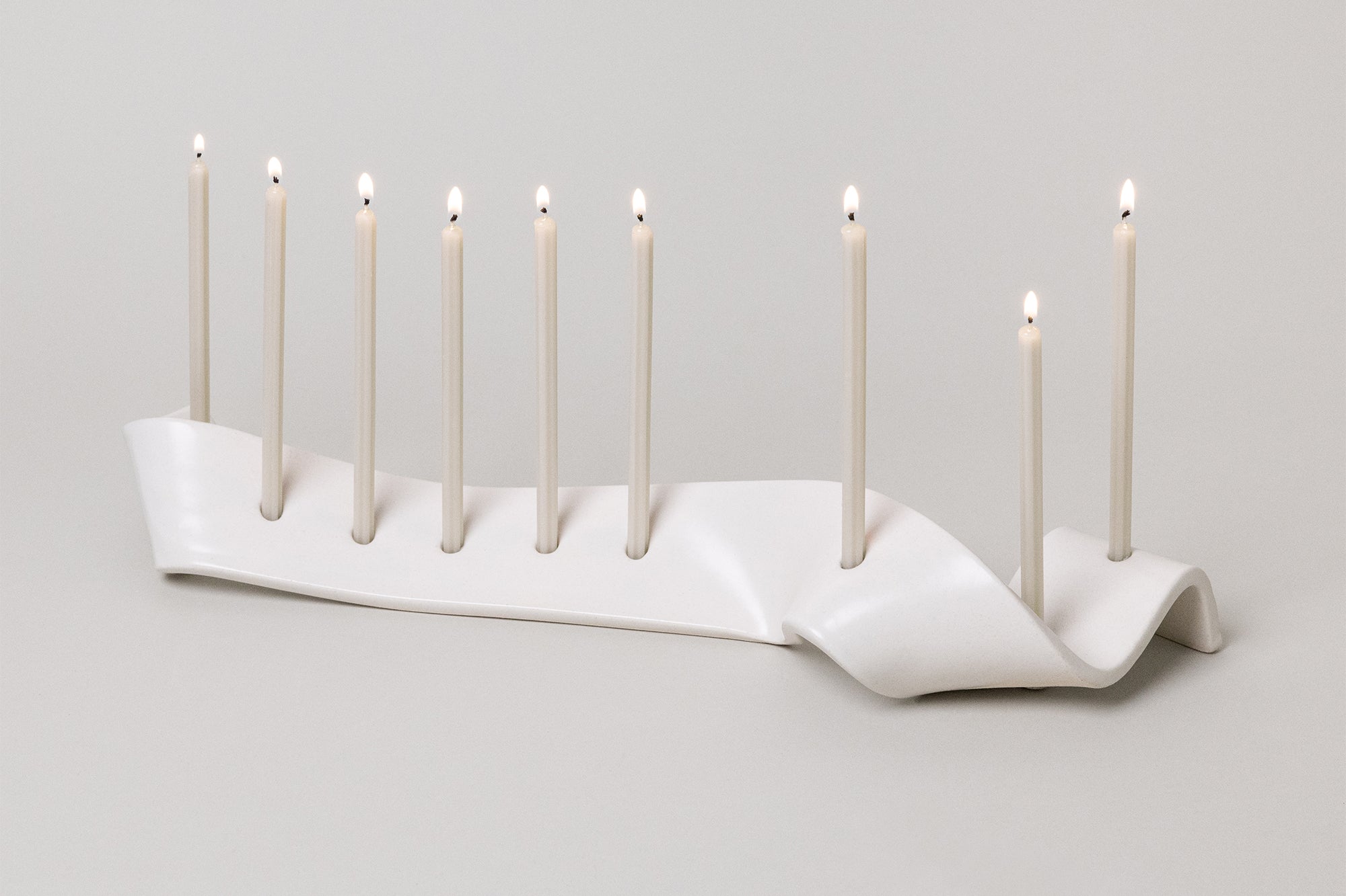 Swey Menorah, Cream – SIN | Home Goods