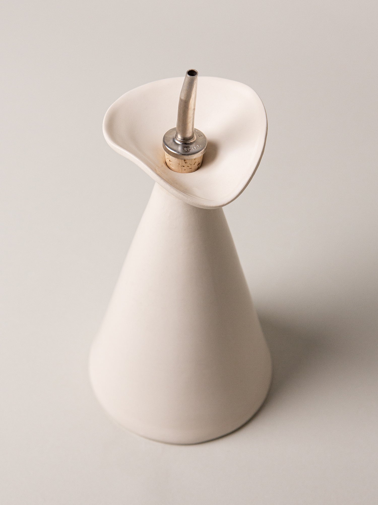 Flora Oil Cruet, Alabaster / Ivory – SIN | Home Goods
