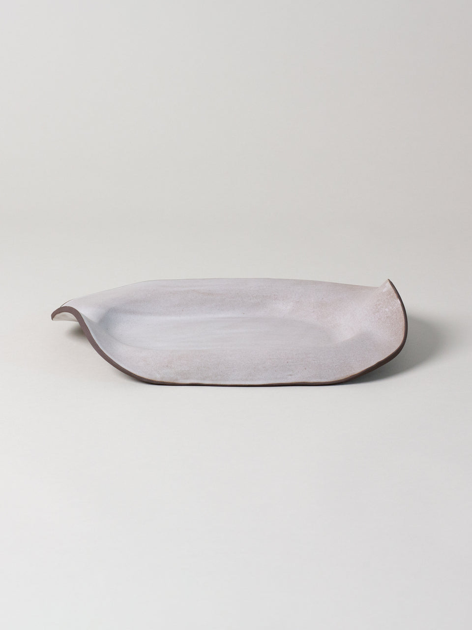 Manta Oval Platter, Birch