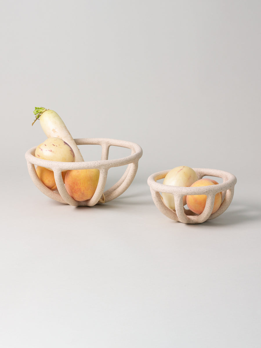 Prong Fruit Bowl - Sand