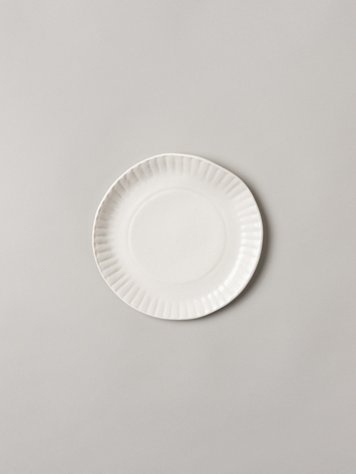Porcelain Paper Plate, White
