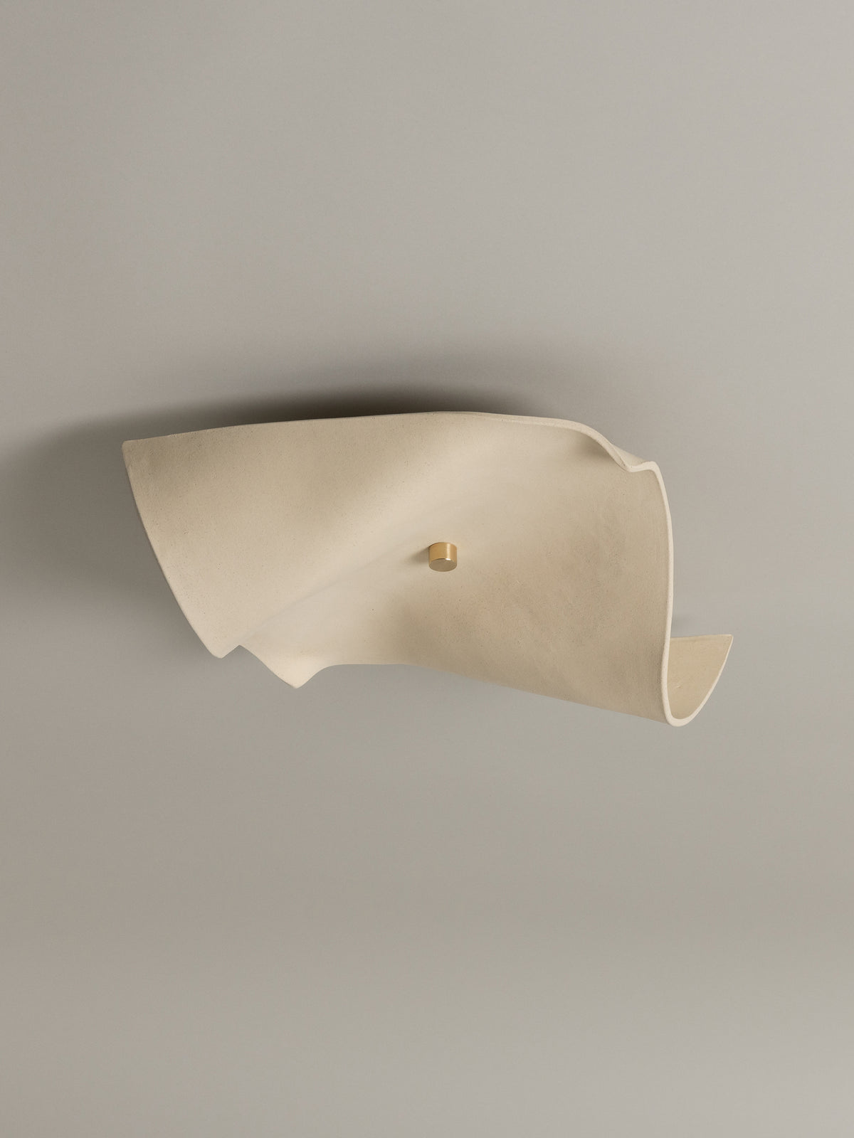 Shan Flush Mount, Bone