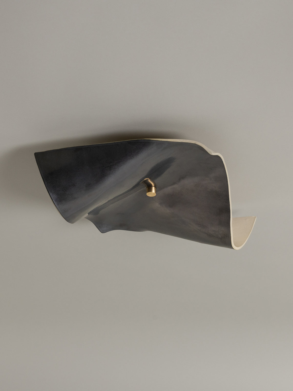 Shan Flush Mount, Graphite