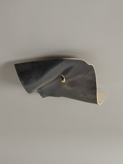 Shan Flush Mount, Graphite